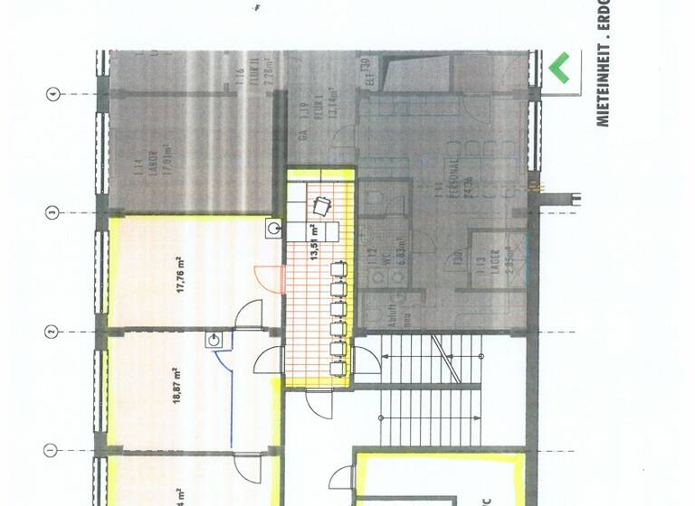 Praxisfläche zur Miete 746 € 71 m² Bürofläche Wolfen Bitterfeld-Wolfen 06766