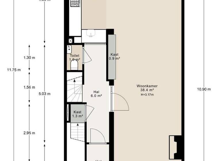 Haus zum Kauf 2.500.000 € 5 Zimmer 190 m² 272 m² Grundstück valeriusstraat 170 H amsterdam 1075 GH
