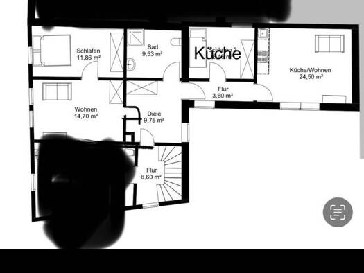 Wohnung zur Miete 690 € 3 Zimmer 85 m² Geschoss 1/2 frei ab sofort Mengerskirchen 35794