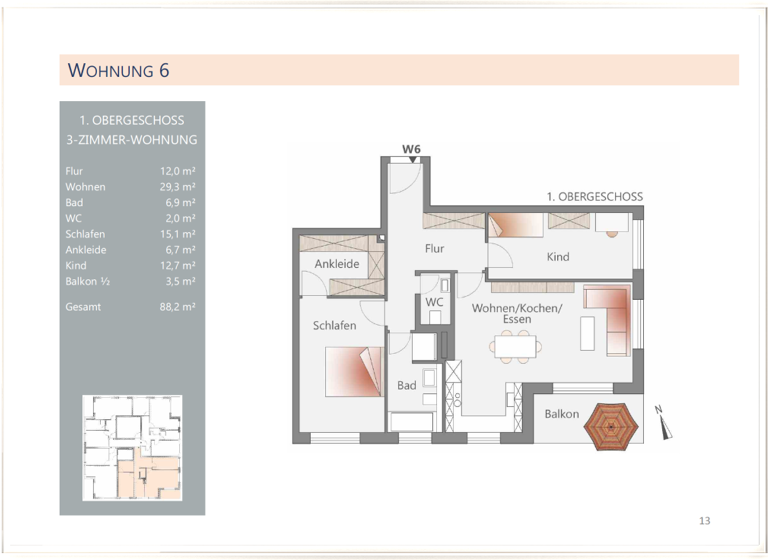 Wohnung zum Kauf 509.000 € 3,5 Zimmer 88,2 m² 1. Geschoss Höfa Odelzhausen 85235