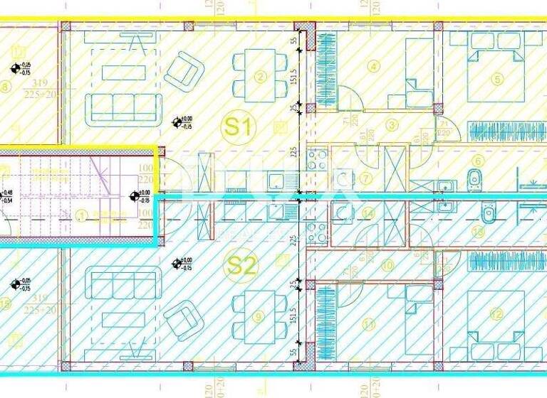 Wohnung zum Kauf 244.879 € 3 Zimmer 68 m² Vir