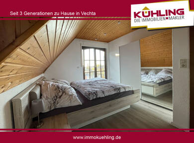 Wohnung zur Miete 765 € 3 Zimmer 85 m² 1. Geschoss frei ab sofort Stadtkern Vechta 49377