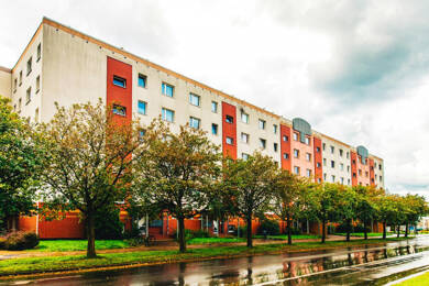 Wohnung zur Miete 413 € 3 Zimmer 57,1 m² 5. Geschoss Ernst-Thälmann-Ring 28a Schönwalde II Greifswald 17491