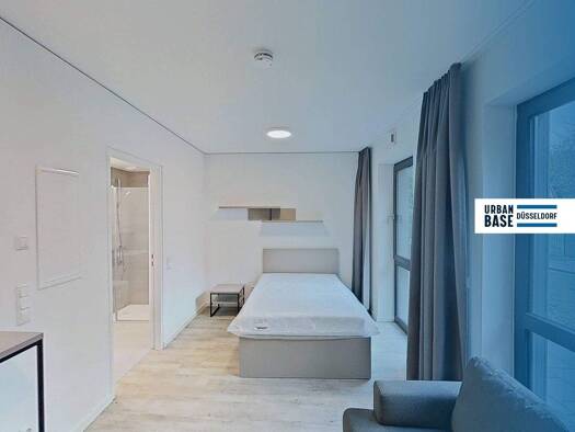 Studio zur Miete 843 € 1 Zimmer 36,2 m² EG frei ab 01.12.2025 Himmelgeister Straße 270 Bilk Düsseldorf 40225