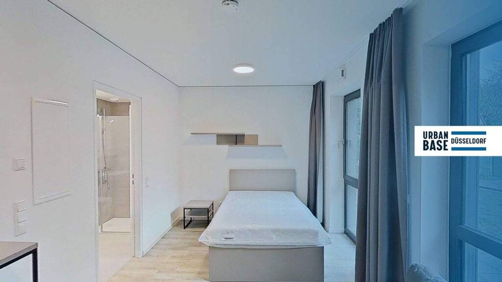 Studio zur Miete 843 € 1 Zimmer 36,2 m² EG frei ab sofort Himmelgeister Straße 270 Bilk Düsseldorf 40225