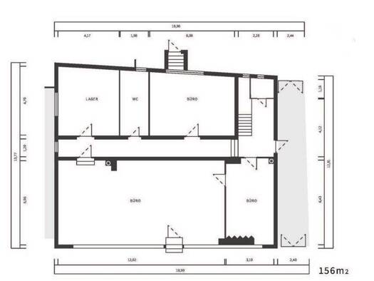 Bürofläche zur Miete 90 m² Bürofläche Nittenau 93149