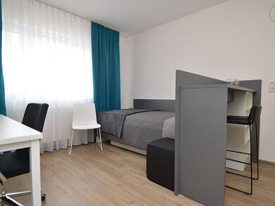 Wohnung zur Miete Wohnen auf Zeit 679 € 1 Zimmer 21 m² frei ab 01.08.2025 Aschaffenburg 63739