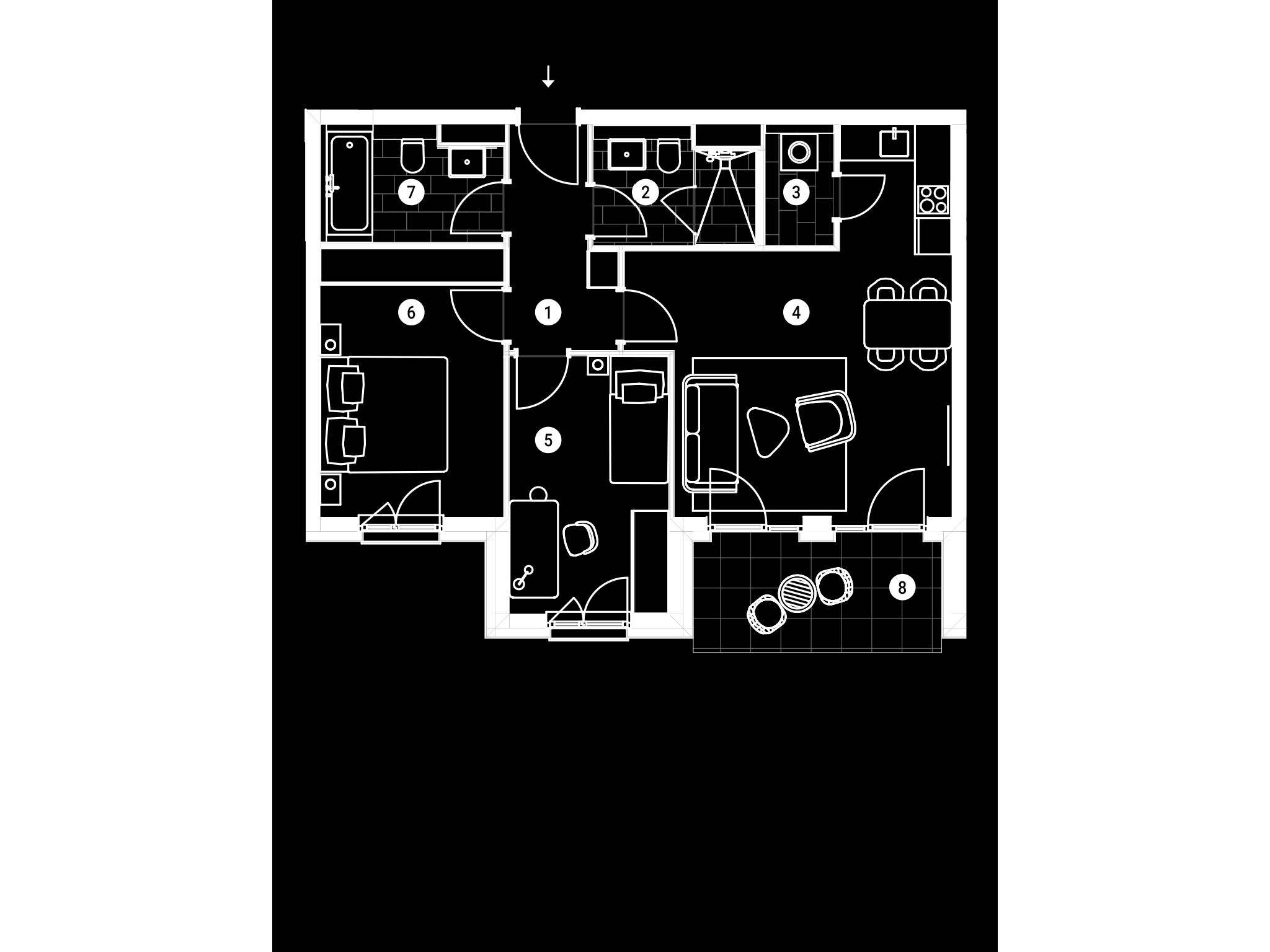 Wohnung zur Miete 1.376 € 3 Zimmer 72,4 m²<br/>Wohnfläche EG<br/>Geschoss 01.12.2024<br/>Verfügbarkeit Quartiersweg 8 Schöneberg Berlin 10829