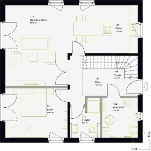 Einfamilienhaus zum Kauf 369.399 € 5 Zimmer 142 m²<br/>Wohnfläche 695 m²<br/>Grundstück Lebach Lebach 66822