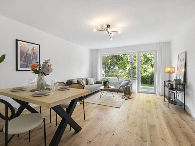 Terrassenwohnung zum Kauf provisionsfrei 399.995 € 4 Zimmer 85 m² EG Mecklenburger Landstraße 68b Travemünde Lübeck 23570