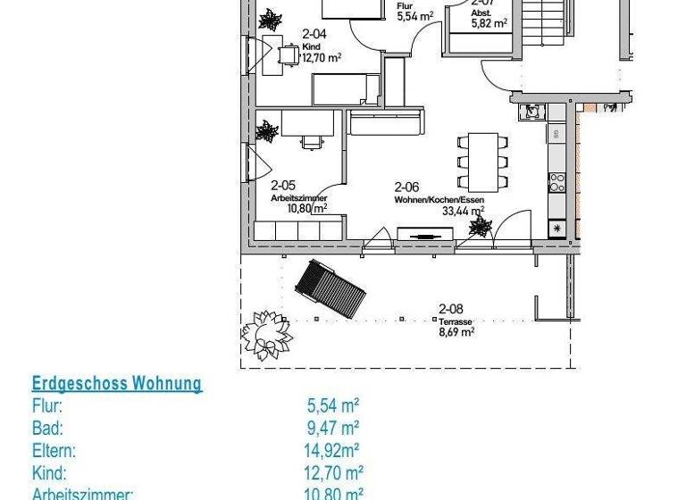 Terrassenwohnung zum Kauf - Erstbezug provisionsfrei 420.000 € 4,5 Zimmer 101 m² Geschoss EG/3 frei ab sofort Amshausen Steinhagen 33803