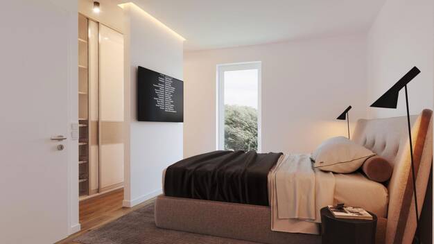Wohnung zum Kauf - Neubau provisionsfrei 340.000 € 3 Zimmer 77,2 m² 1. Geschoss Berliner Straße 53 Ranzel Niederkassel 53859