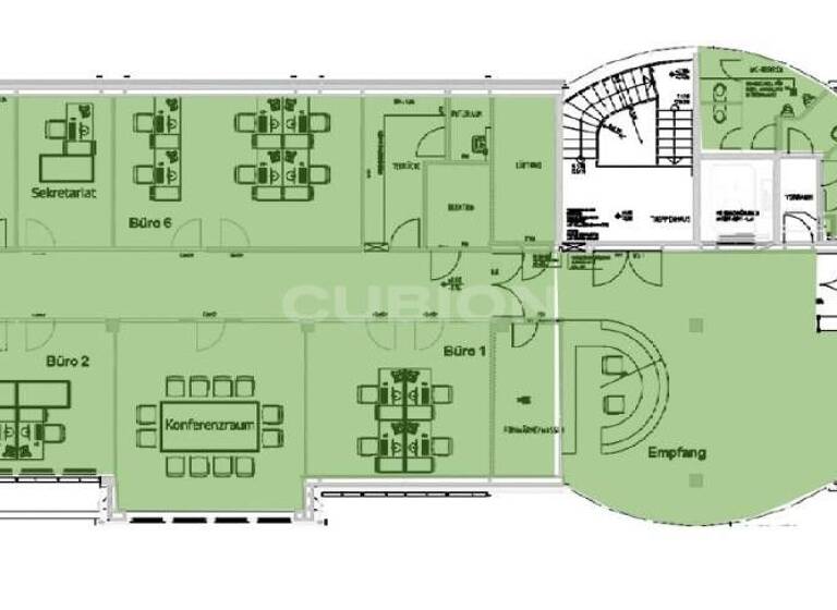 Büro zur Miete provisionsfrei 303 m² Bürofläche teilbar ab 303 m² Centroallee 269 Neue Mitte Oberhausen 46047