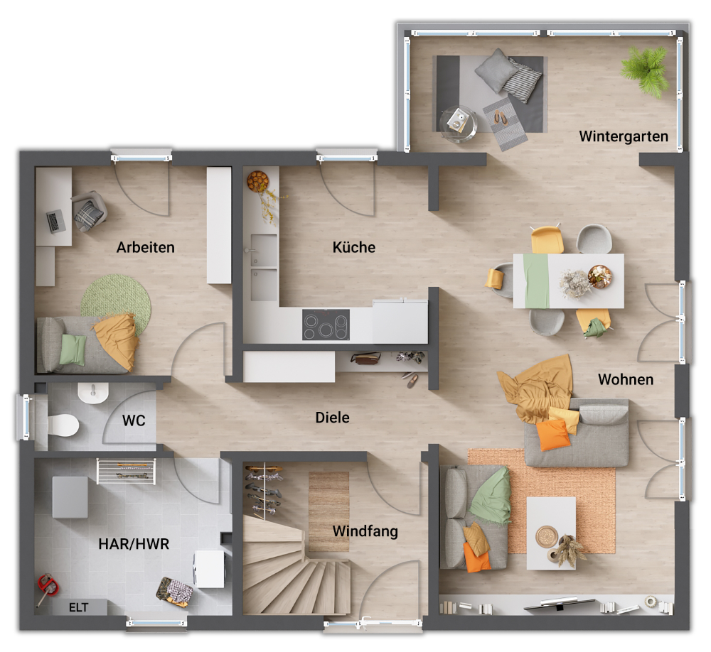 Einfamilienhaus zum Kauf 303.270 € 5 Zimmer 152 m²<br/>Wohnfläche 1.002 m²<br/>Grundstück Großfahner 99100