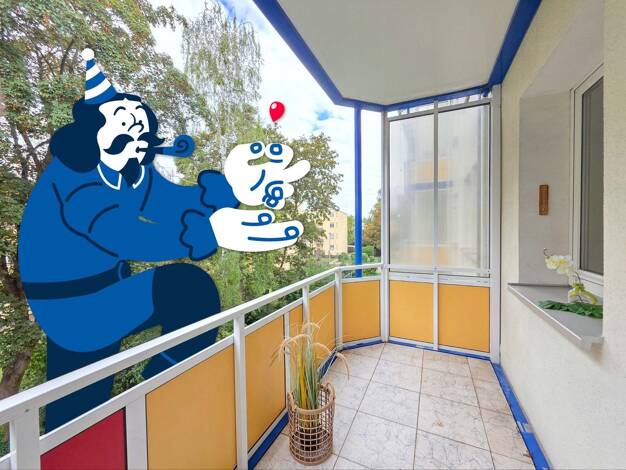 Wohnung zur Miete 340 € 2 Zimmer 48,6 m² 3. Geschoss Badeleber Straße 6 Stadtfeld West Magdeburg 39110