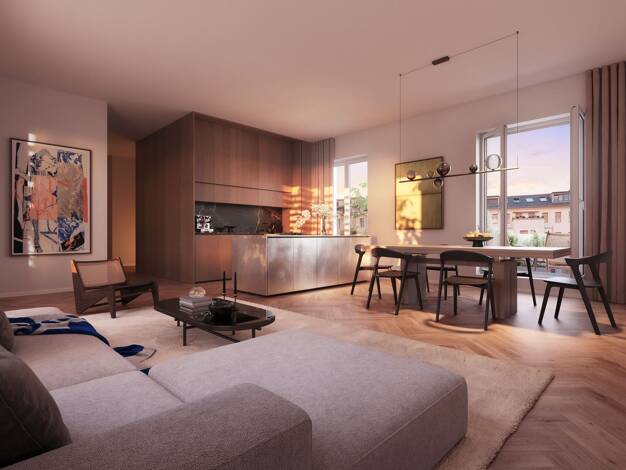 Wohnung zum Kauf 535.500 € 2 Zimmer 63 m² 4. Geschoss Uhlandstraße 77 Wilmersdorf Berlin 10717