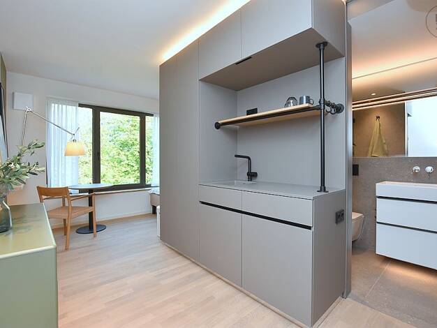 Studio zur Miete auf Zeit 1.190 € 1 Zimmer 20 m² frei ab 15.04.2026 West Stuttgart 70178