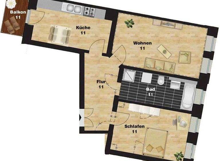 Wohnung zum Kauf 189.000 € 2 Zimmer 73,5 m² 3. Geschoss frei ab sofort Wiederitzscher Straße 22 Gohlis-Süd Leipzig 04155