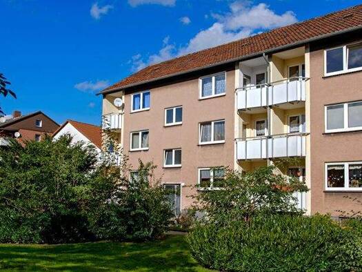 Wohnung zur Miete 329 € 2,5 Zimmer 45,4 m² 2. Geschoss frei ab 01.03.2026 Kurt-Schumacher 23 Herringen Hamm 59077