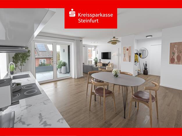 Wohnung zum Kauf - Erstbezug 306.000 € 3 Zimmer 91,5 m² Bevergern Hörstel 48477