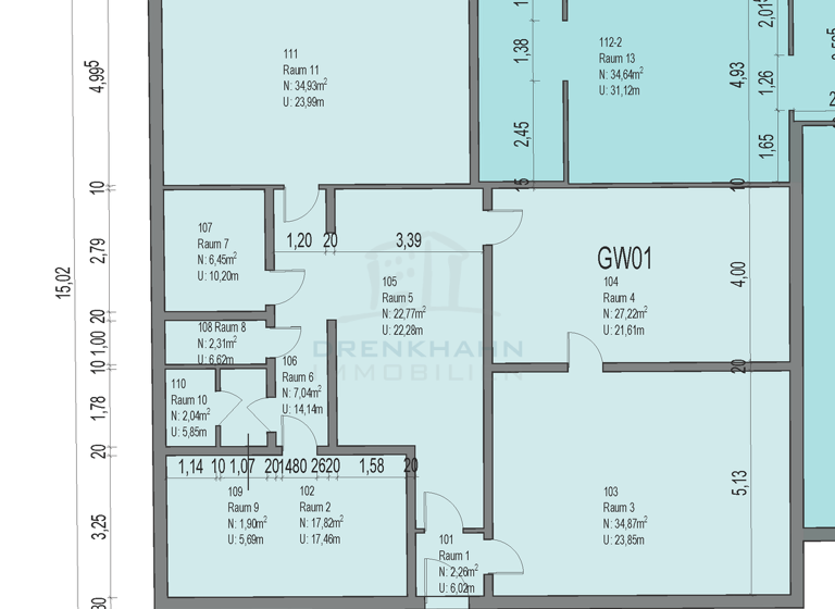 Ladenfläche zur Miete 1.499 € 162 m² Verkaufsfläche Danziger Straße 41 Lütten Klein Rostock 18107