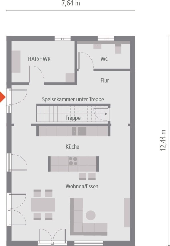 Doppelhaushälfte zum Kauf 405.900 € 4 Zimmer 156,1 m²<br/>Wohnfläche 931 m²<br/>Grundstück Brand-Erbisdorf Brand-Erbisdorf 09618