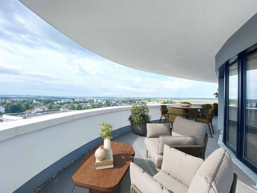 Wohnung zur Miete 1.300 € 3 Zimmer 79,2 m² 7. Geschoss frei ab 01.05.2026 Seeweg 19 Dornstadt 89160