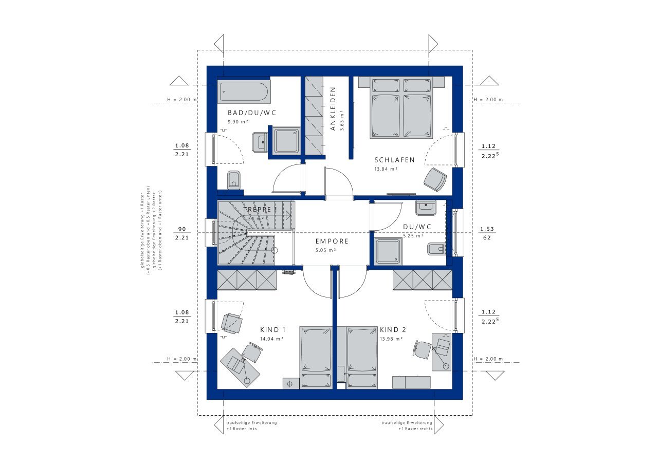 Einfamilienhaus zum Kauf 466.461 € 5 Zimmer 142 m²<br/>Wohnfläche 1.000 m²<br/>Grundstück Barchfeld Barchfeld 36456