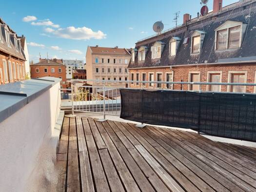 Penthouse zur Miete 795 € 1 Zimmer 49 m² Geschoss 2/2 frei ab sofort Salzstraße 10 Südstadt Fürth 90762