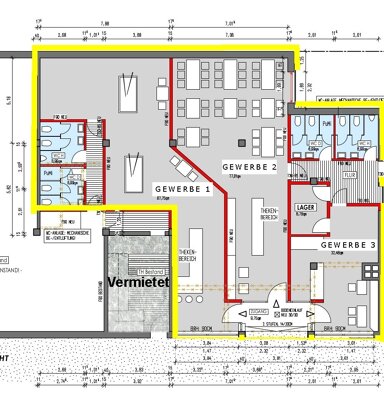 Praxis zur Miete 10 € 250 m² Bürofläche teilbar ab 67 m² Baesweiler Baesweiler 52499