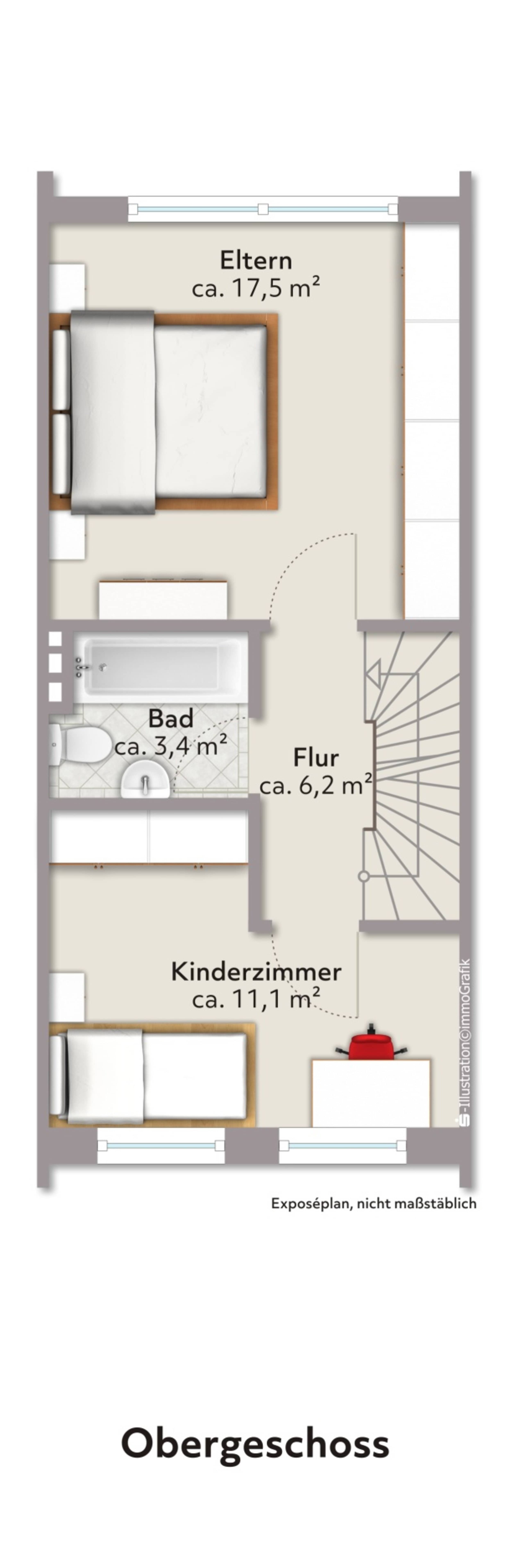 Reihenmittelhaus zum Kauf 235.000 € 5 Zimmer 102 m²<br/>Wohnfläche 41,3 m²<br/>Grundstück ab sofort<br/>Verfügbarkeit Burg - Grambke Bremen 28719