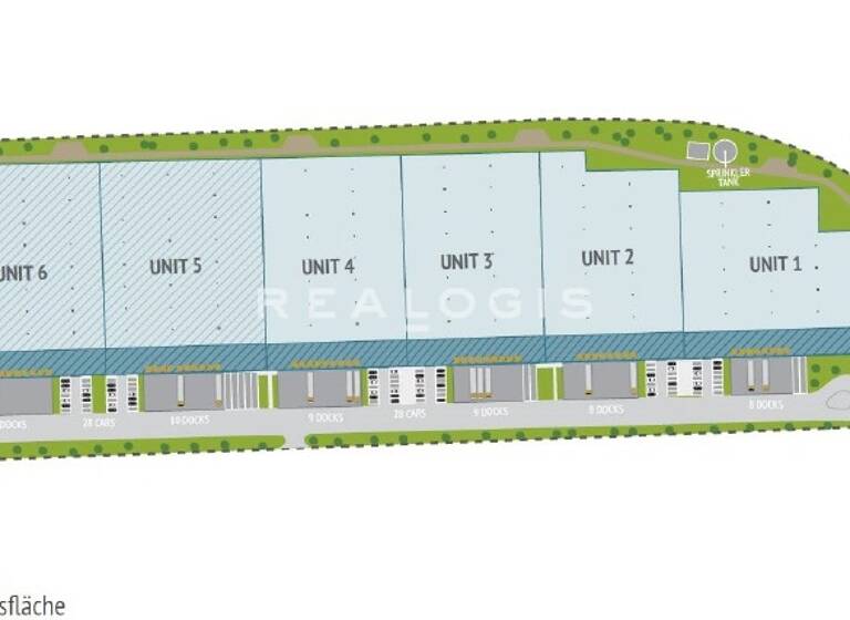 Halle/Industriefläche zur Miete provisionsfrei 51.374 m² Lagerfläche teilbar ab 7.639 m² Großenlupnitz Hörselberg-Hainich 99819