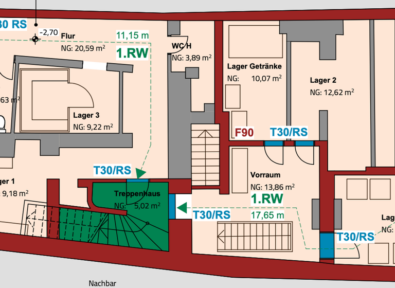 Mehrfamilienhaus zum Kauf 2.300.000 € 763 m² 258 m² Grundstück frei ab sofort Innenstadt Trier 54290