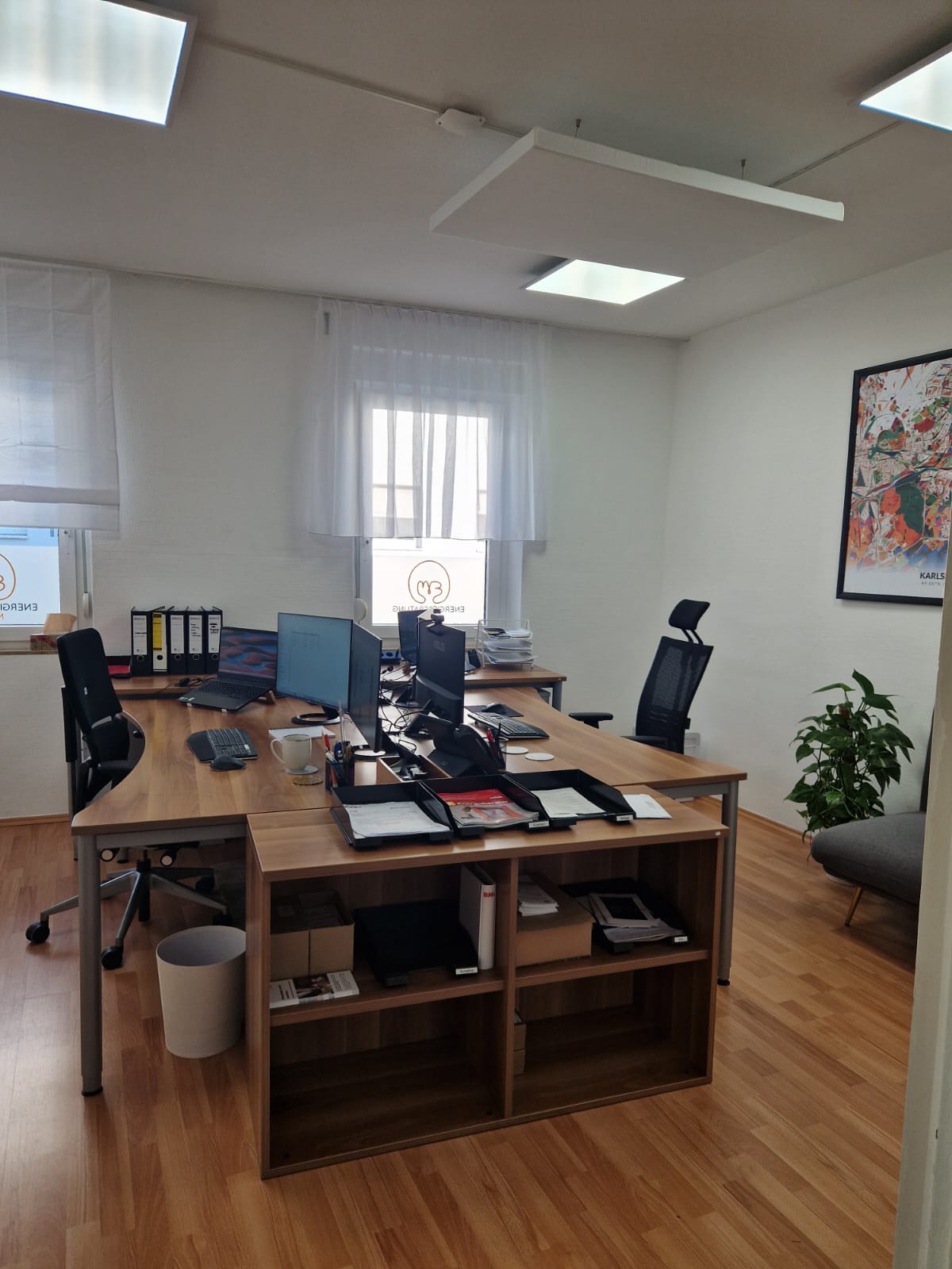 Büro-/Praxisfläche zur Miete provisionsfrei 606 € 3 Zimmer 60 m²<br/>Bürofläche Ernststraße 8 Rintheim - Alt-Rintheim Karlsruhe 76131