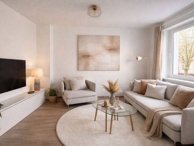 Wohnung zur Miete Wohnen auf Zeit 1.100 € 3 Zimmer 56 m² frei ab 15.03.2026 Liebigstraße 28 Mitte Dortmund 44139