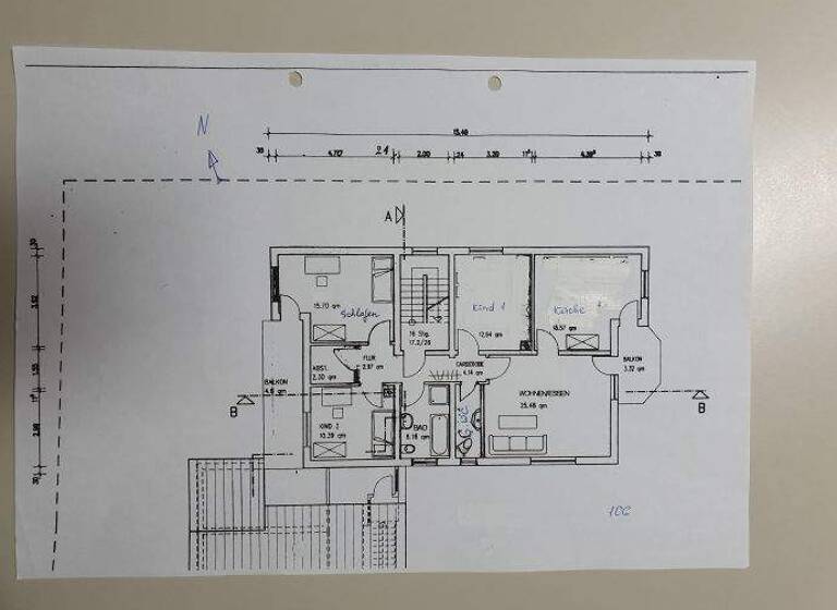 Wohnung zur Miete 1.250 € 4 Zimmer 104 m² 1. Geschoss frei ab 01.05.2026 Kirschbaumweg 14 Waldshut Waldshut-Tiengen 79761