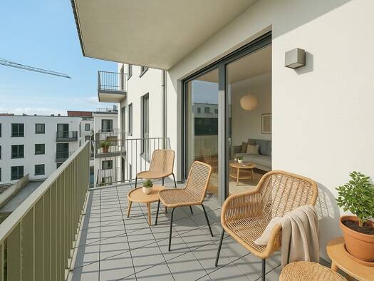 Wohnung zur Miete - Erstbezug 910 € 2 Zimmer 59,7 m² 1. Geschoss Hannover 30539