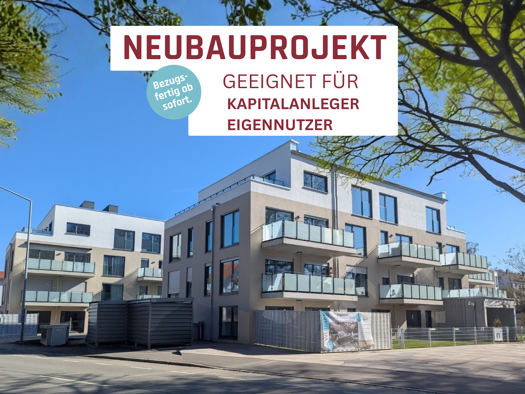 Wohnung zum Kauf - Erstbezug provisionsfrei 498.000 € 3 Zimmer 90,6 m² Straubing 94315