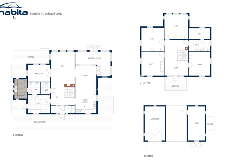 Einfamilienhaus zum Kauf 269.000 € 5 Zimmer 235 m² 2.888 m² Grundstück Näätätie 3 Simo 95200