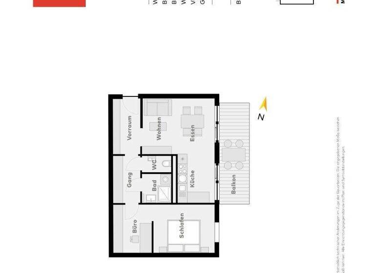 Wohnung zum Kauf - Erstbezug 329.000 € 3 Zimmer 55 m² Waldegg Linz 4020