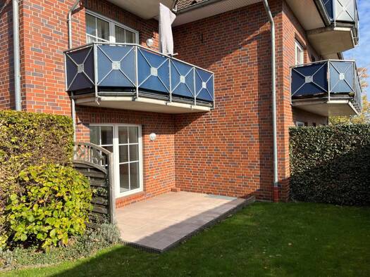 Terrassenwohnung zur Miete 750 € 3 Zimmer 80 m² Geschoss EG/2 frei ab sofort Bramsche 49565