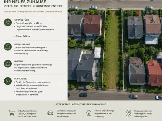 Grundstück zum Kauf 190.000 € 420 m² Grundstück Rheinbischofsheim Rheinau 77866