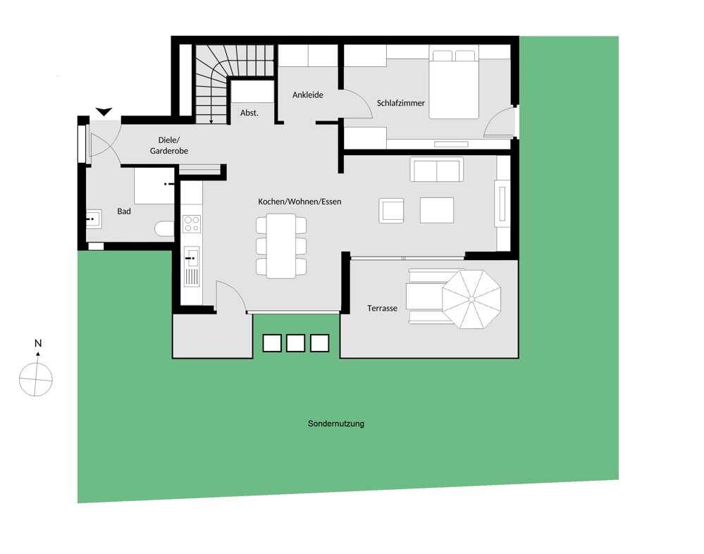 Wohnung zum Kauf provisionsfrei 948.000 € 4 Zimmer 120,2 m²<br/>Wohnfläche EG<br/>Geschoss Obermenzing München 81247