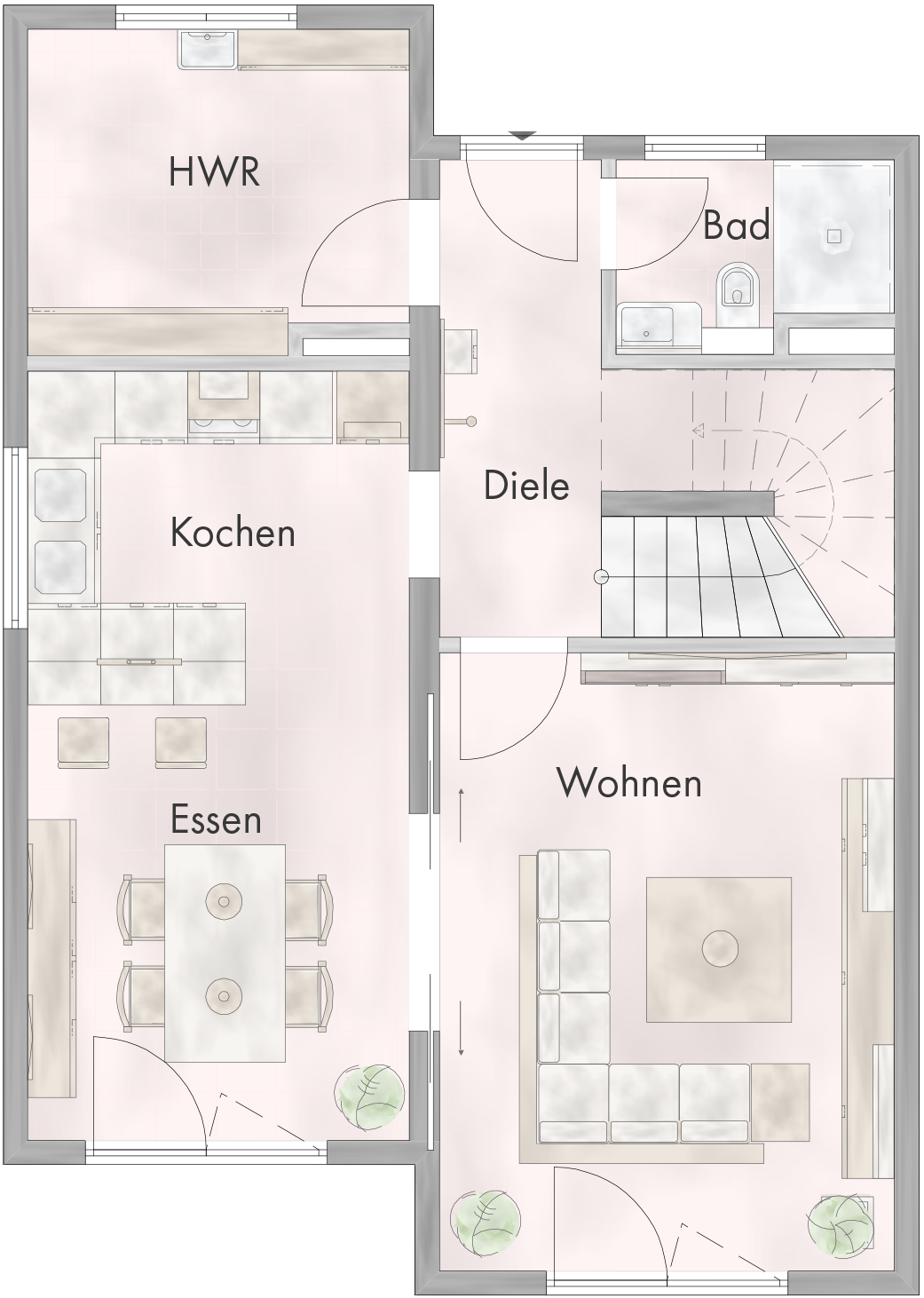 Stadthaus zum Kauf 529.000 € 4 Zimmer 124,3 m²<br/>Wohnfläche 220 m²<br/>Grundstück Süd Petershagen/Eggersdorf 15345