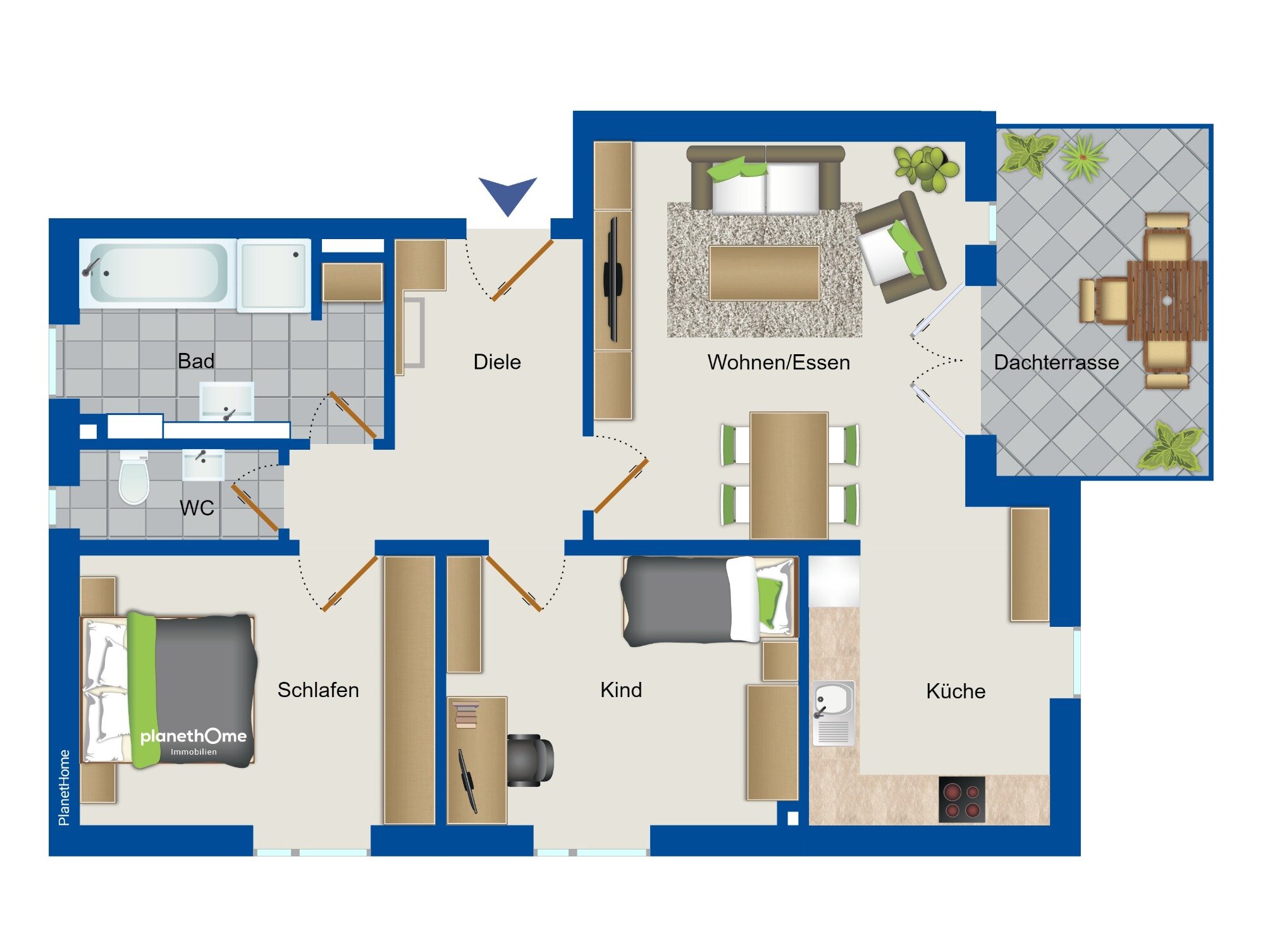 Wohnung zum Kauf 460.000 € 3 Zimmer 81,3 m²<br/>Wohnfläche Peisserstraße Ingolstadt 85053