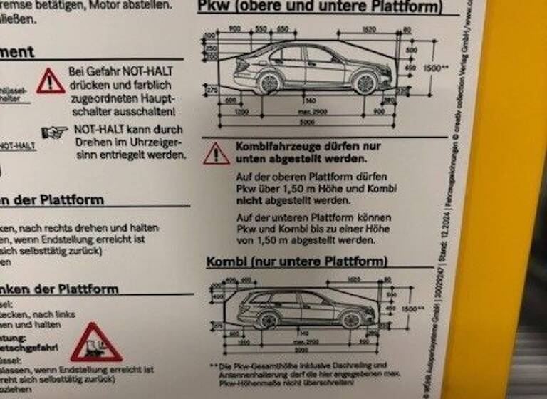 Duplex-Garage zur Miete 70 € Stresemannstraße 5-9 Innenstadt Trier 54290