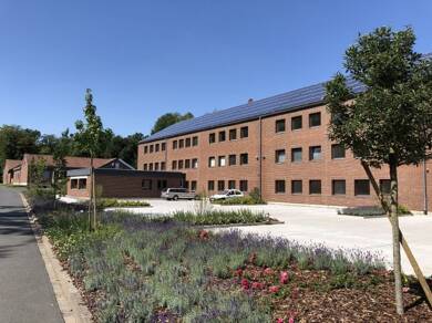 Bürokomplex zur Miete provisionsfrei 6 € 76 Zimmer 2.000 m² Bürofläche teilbar von 29 m² bis 500 m² Von Richthofen Str. 3 Giebelstadt Giebelstadt 97232