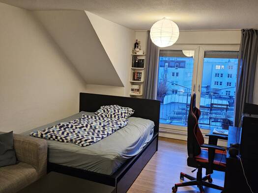 Wohnung zur Miete 600 € 1,5 Zimmer 40 m² Geschoss 4/4 frei ab 01.08.2026 Innenstadt Erlangen 91052