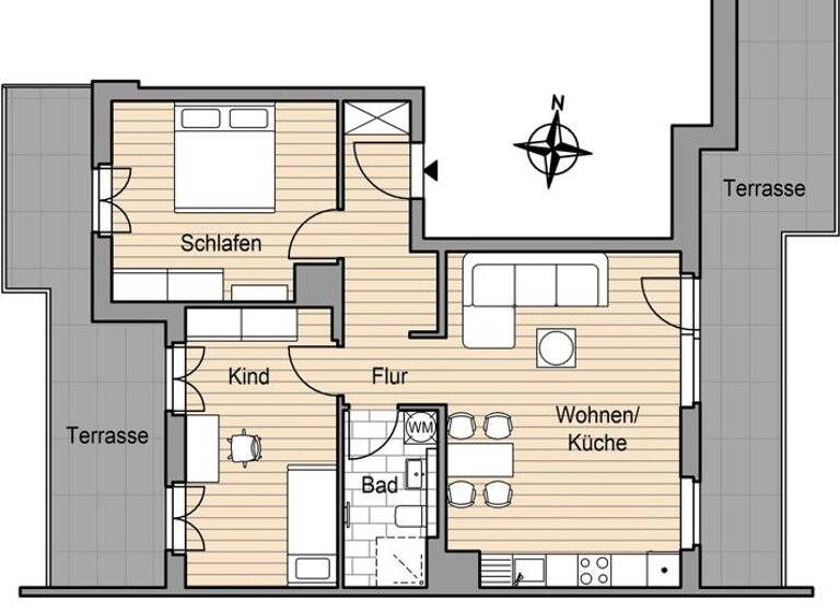 Wohnung zur Miete 1.335 € 3 Zimmer 84,5 m²<br/>Wohnfläche 3.<br/>Geschoss Wendenschloßstr. 248 Köpenick Berlin 12557