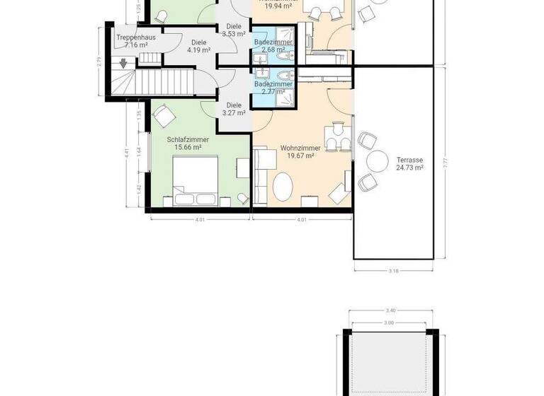 Mehrfamilienhaus zum Kauf 585.000 € 8 Zimmer 187,2 m² 635 m² Grundstück Petersdorf Fehmarn / Petersdorf 23769
